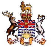 BC COAT OF ARMS 1906